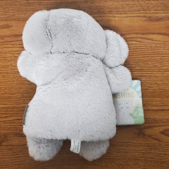 Plush Demdaco 10" Elephant Hand Puppet with Soft Book You Are My Sunshine - Picture 2 of 5